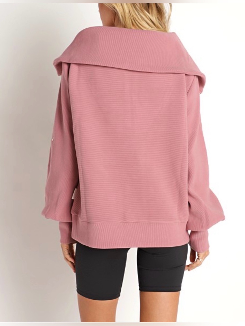 Varley Vine Ottoman Sweater Nostalgia Rose size S - Picture 3 of 8